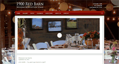 Desktop Screenshot of 1900redbarn.com